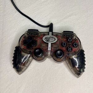 CLEAR Black Mad Catz Controller Sony PlayStation 2 Model 8226 *NOT TESTED
